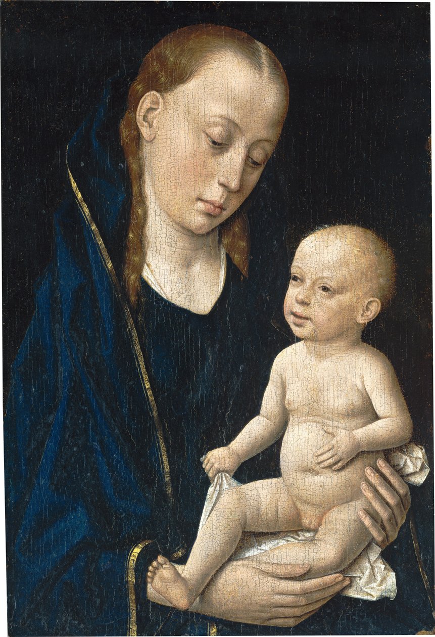Madonna en Kind door Dieric Bouts