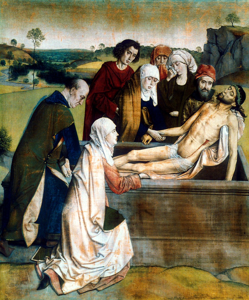 De Graflegging, 1450s door Dieric Bouts