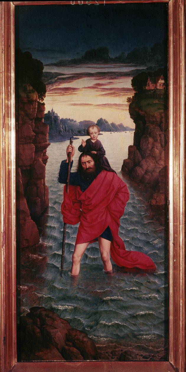 San Cristoforo door Dirck Bouts