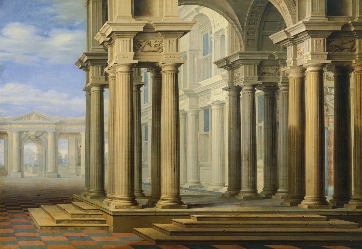 Colonnade door Dirck van Delen