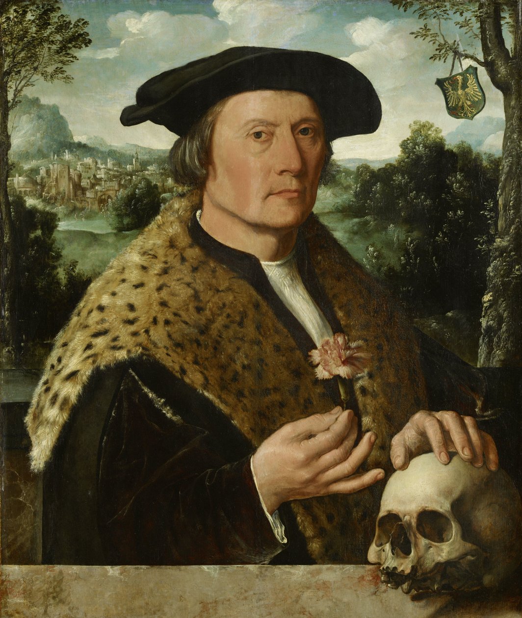 Portret van Pompeius Occo, c. 1531 door Dirk Jacobsz