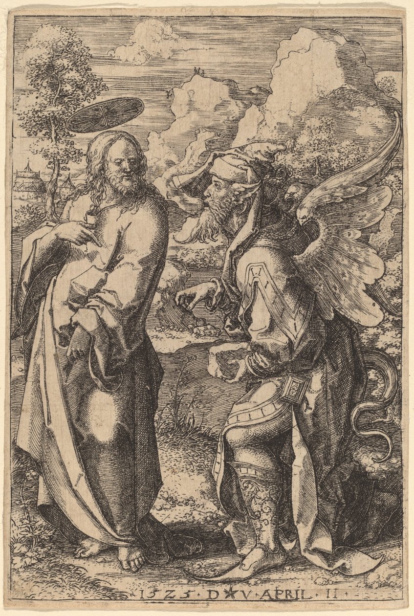 De Verzoeking van Christus door Dirk Jacobsz Vellert