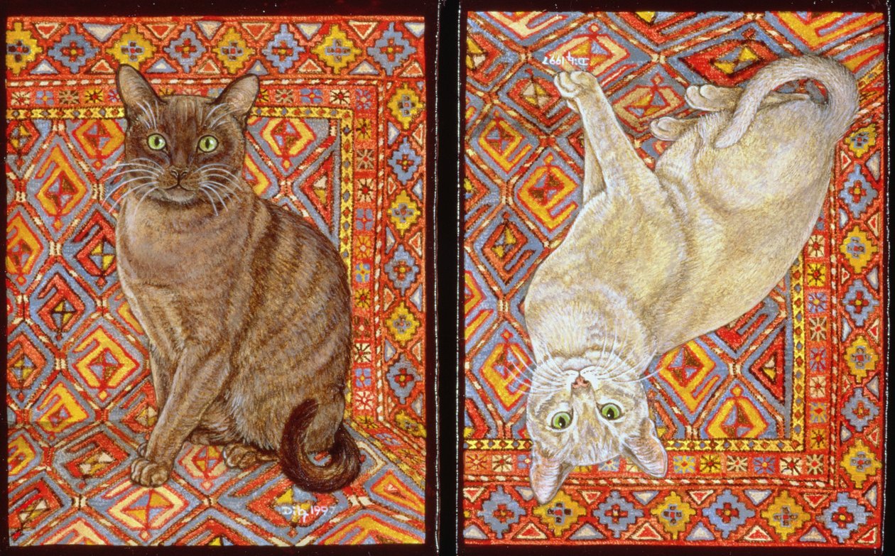 Birmese Tapijt-Patch, 1997 door Ditz
