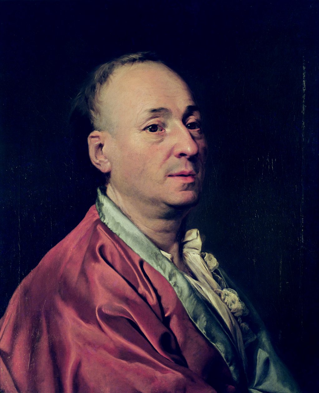Denis Diderot (1715-84) 1773 door Dmitri Grigorievich Levitsky
