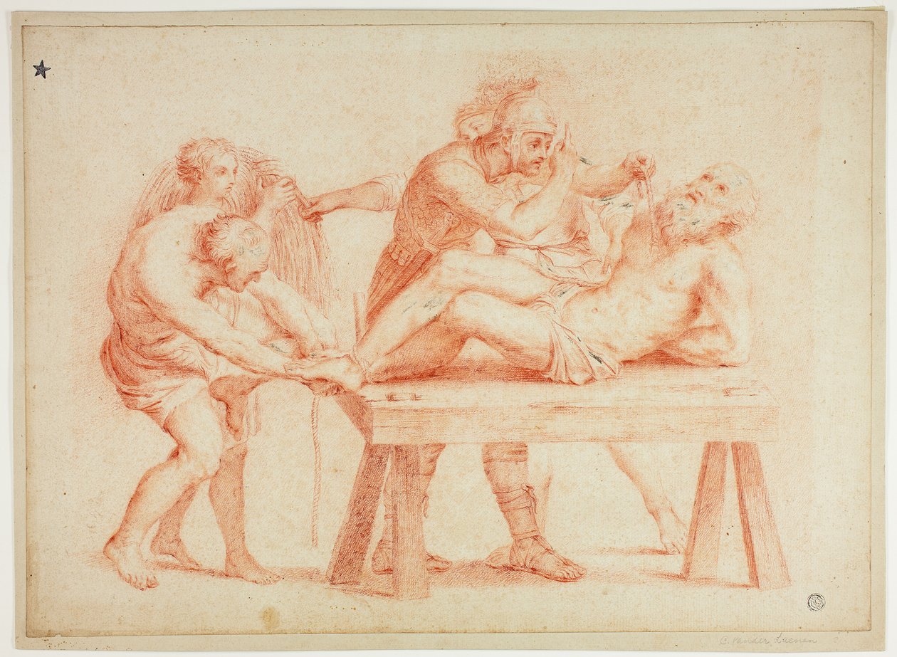 Geseling van Sint Andreas door Domenichino