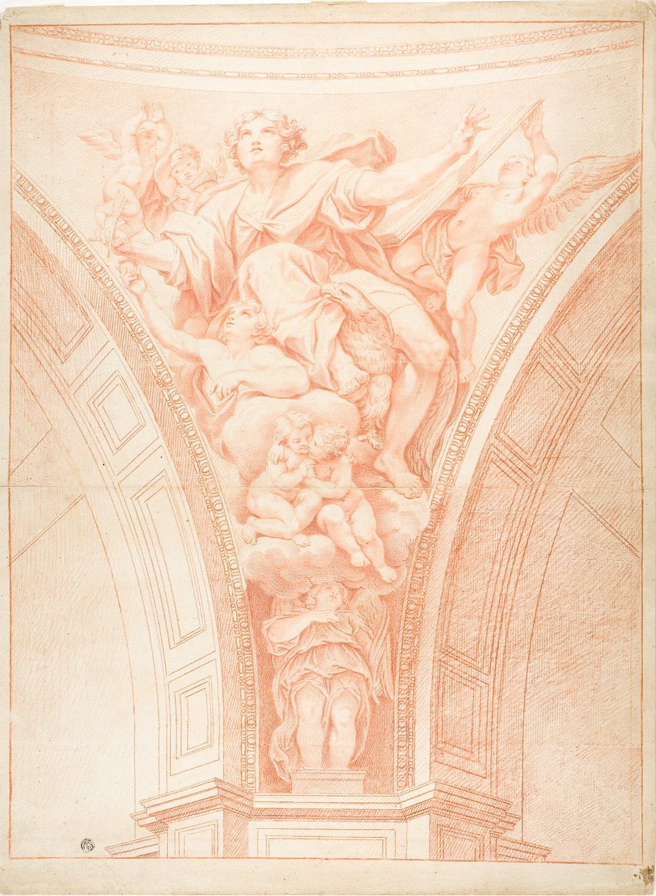 Sint Jan de Evangelist door Domenichino