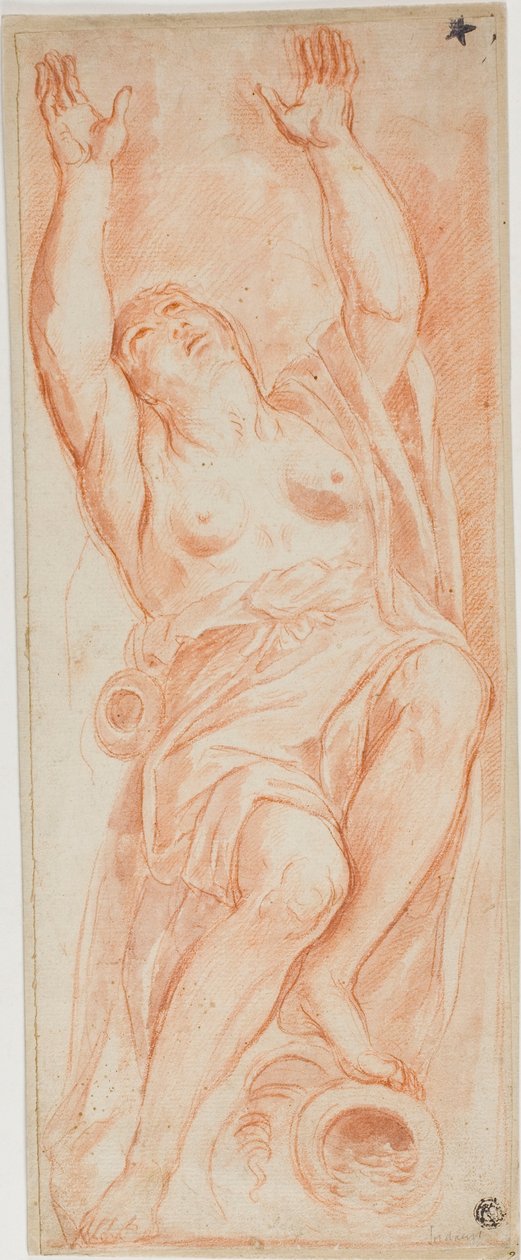 Vrijwillige armoede door Domenichino