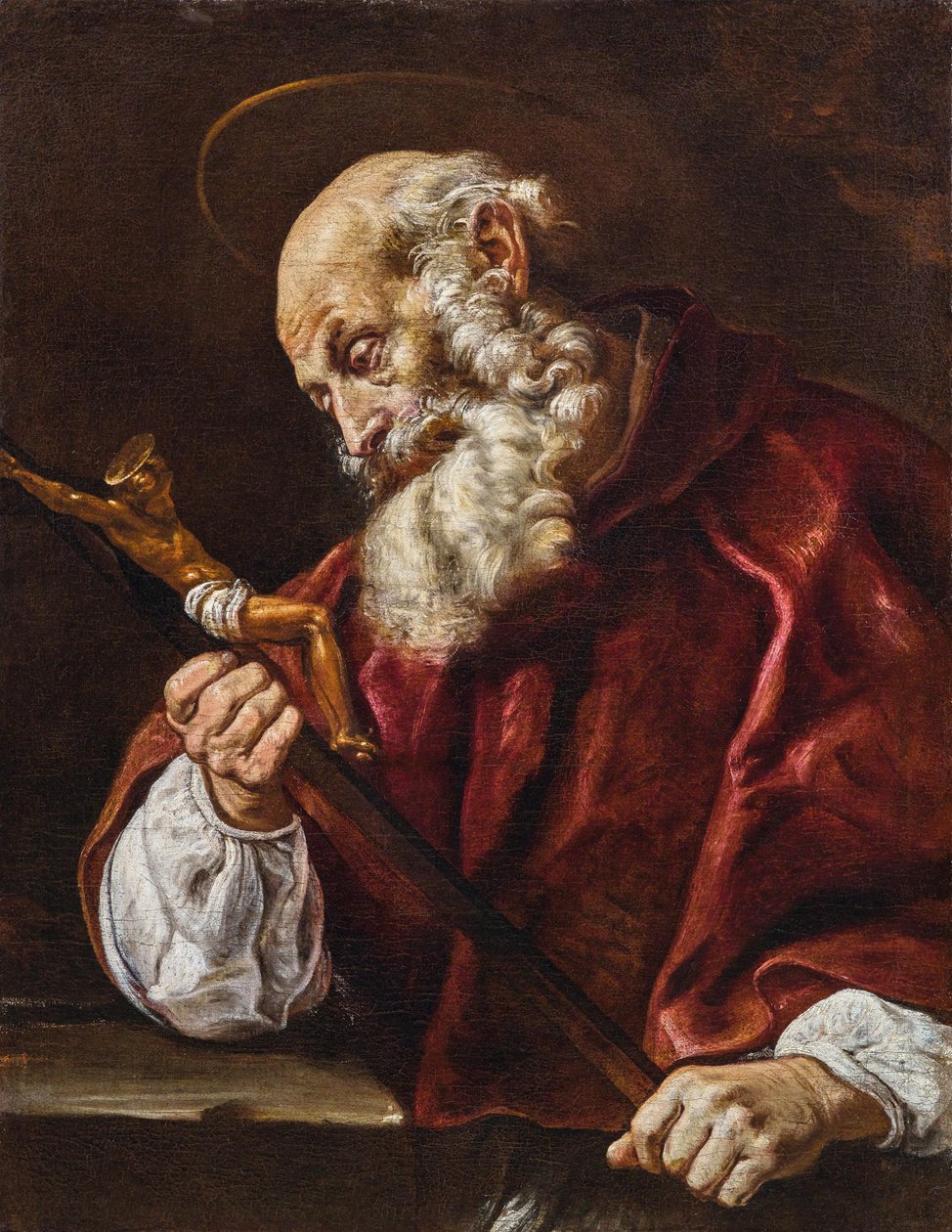 Heilige Jeroen door Domenico Fetti