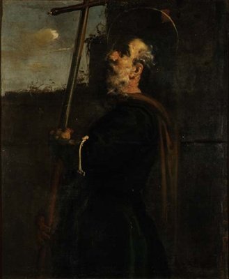 St. Filippus de Apostel door Domenico Fetti or Feti