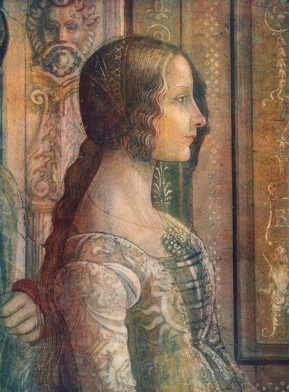 Geboorte van Maria door Domenico Ghirlandaio