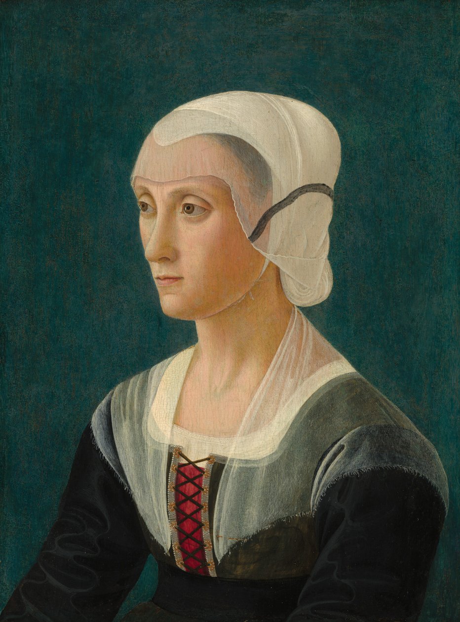 Lucrezia Tornabuoni door Domenico Ghirlandaio