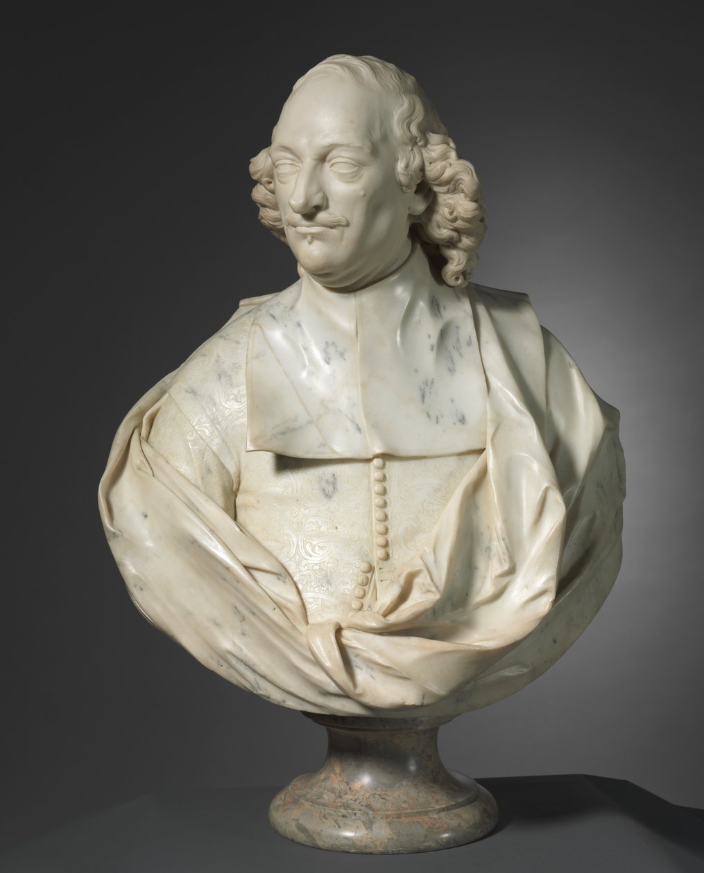 Portret van Fabrizio Naro, ca. 1680 door Domenico Guidi