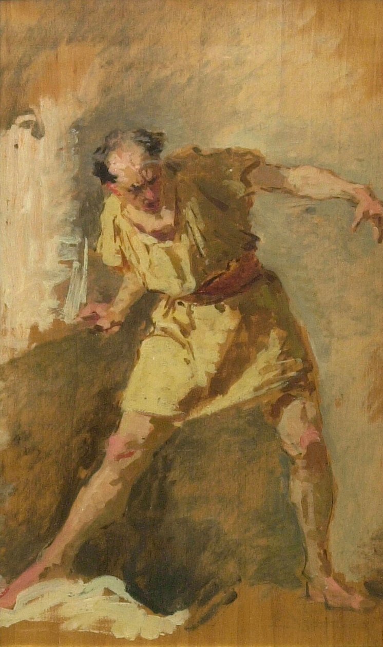 De Gladiator door Domenico Morelli