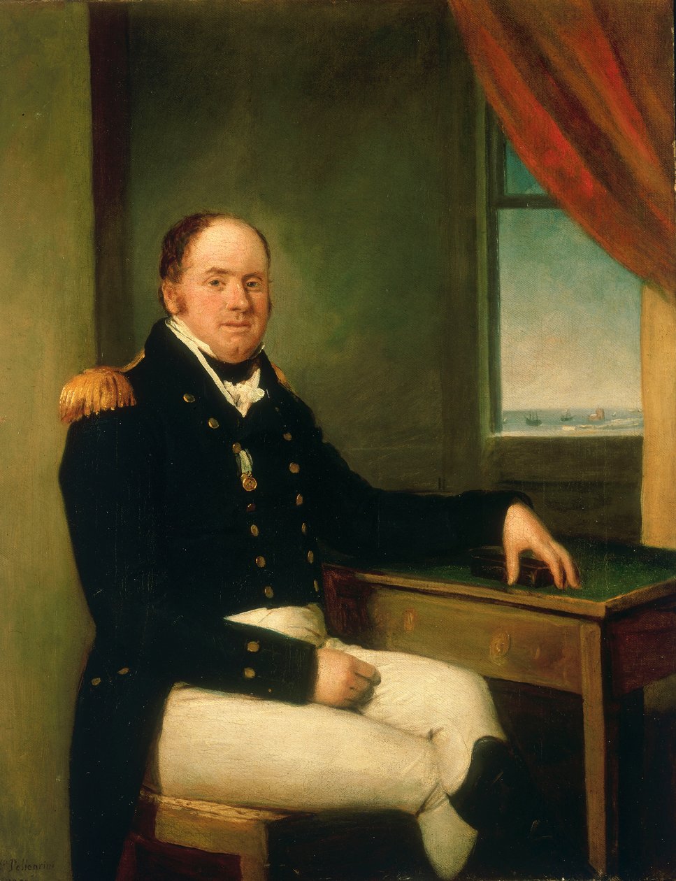 Sir Thomas Masterman Hardy (1769-1839) door Domenico Pellegrini