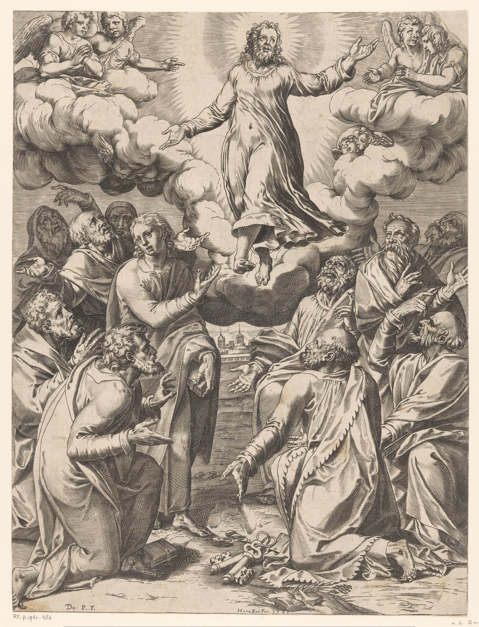 Hemelvaart door Domenico Tibaldi
