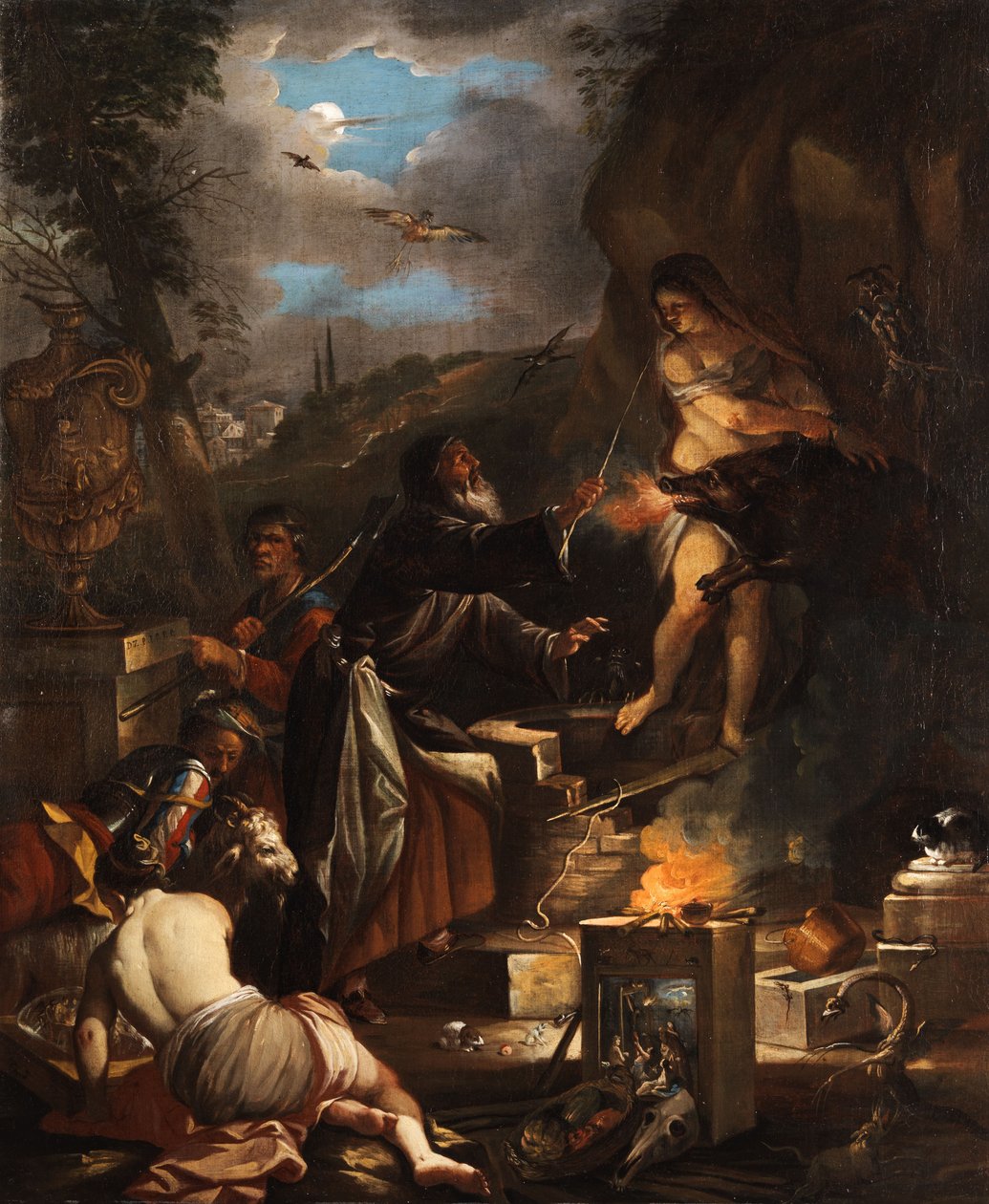 De tovenaar door Domenicus van Wijnen