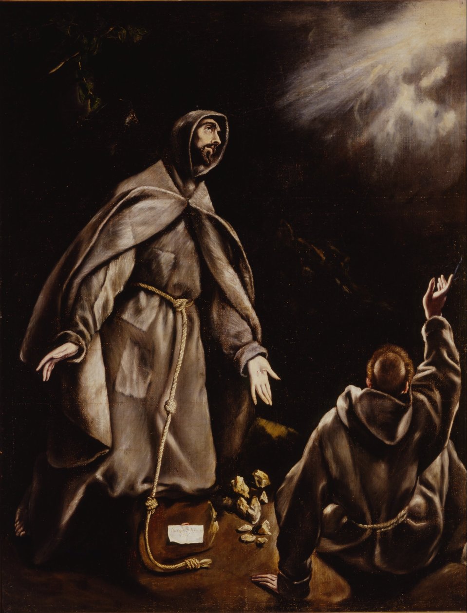 Sint Franciscus in extase door El Greco