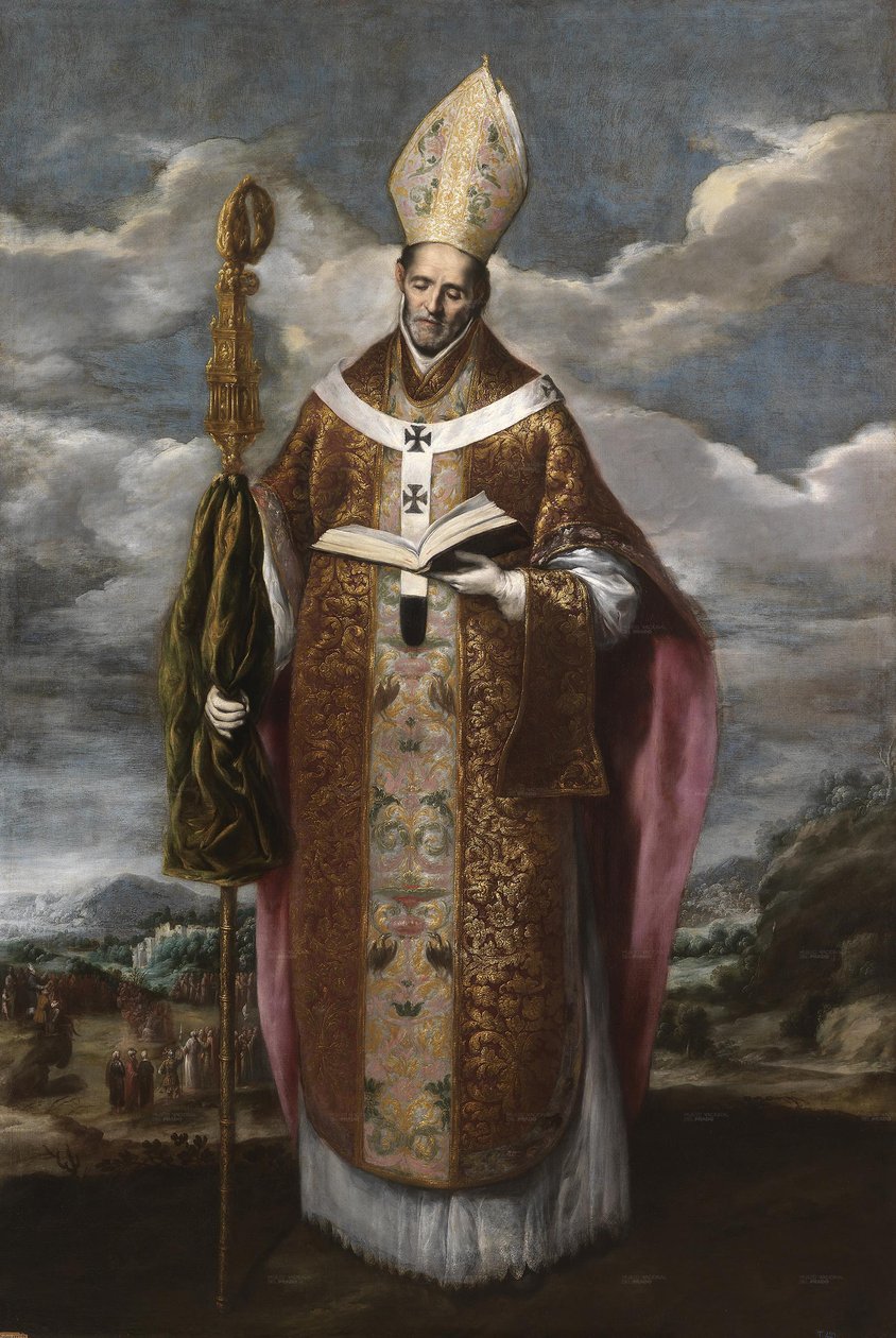 Sint Ildefonsus door El Greco