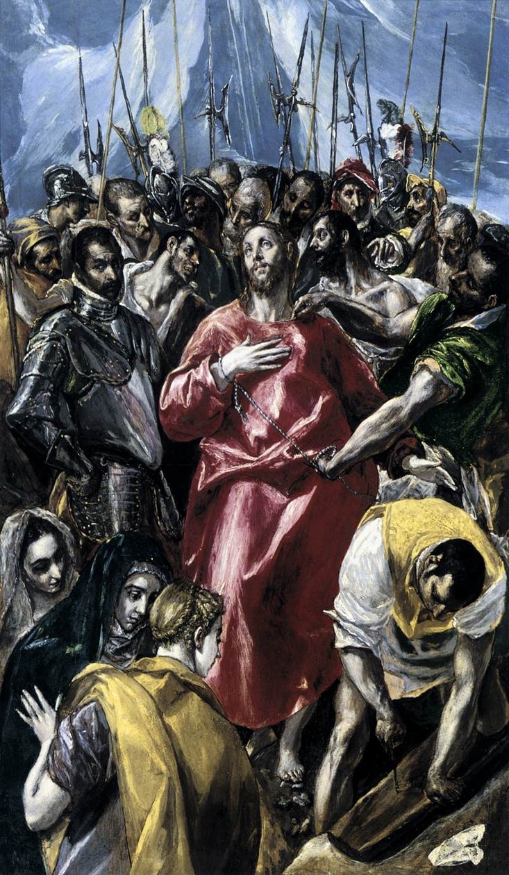 De ontkleding van Christus door El Greco