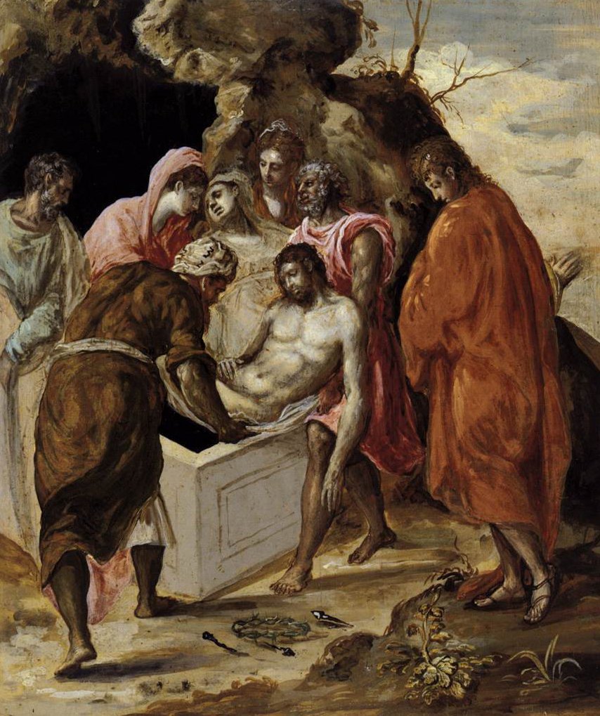 De graflegging van Christus door El Greco