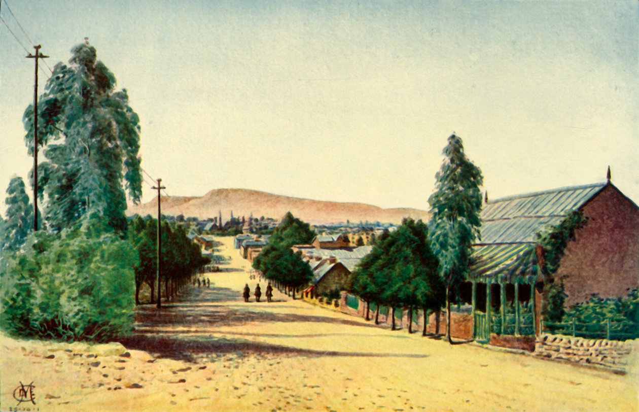 Bloemfontein door Donald E M