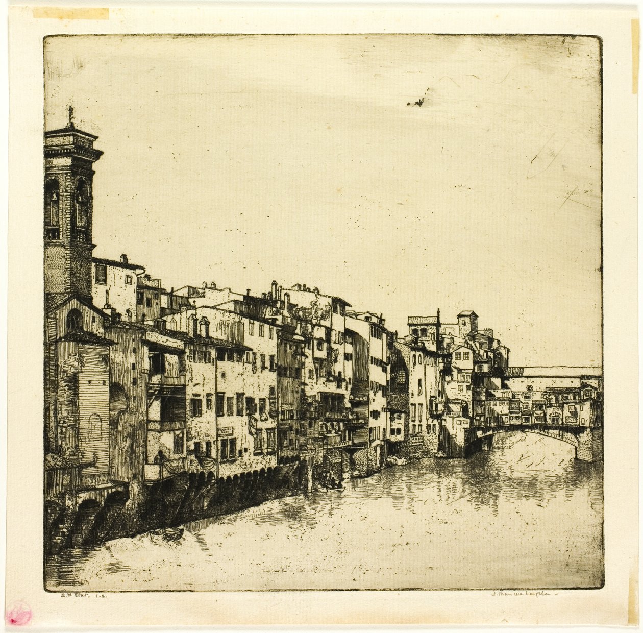 Florence, Italië door Donald Shaw MacLaughlan