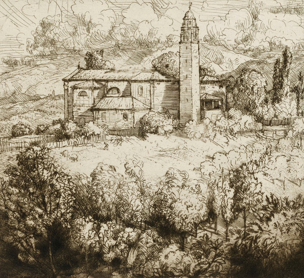 Madonna van de heuvels door Donald Shaw MacLaughlan