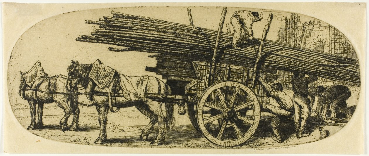 De Bouwers door Donald Shaw MacLaughlan