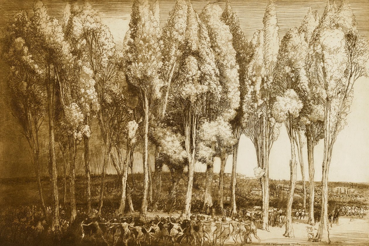 De dans van de lente door Donald Shaw MacLaughlan