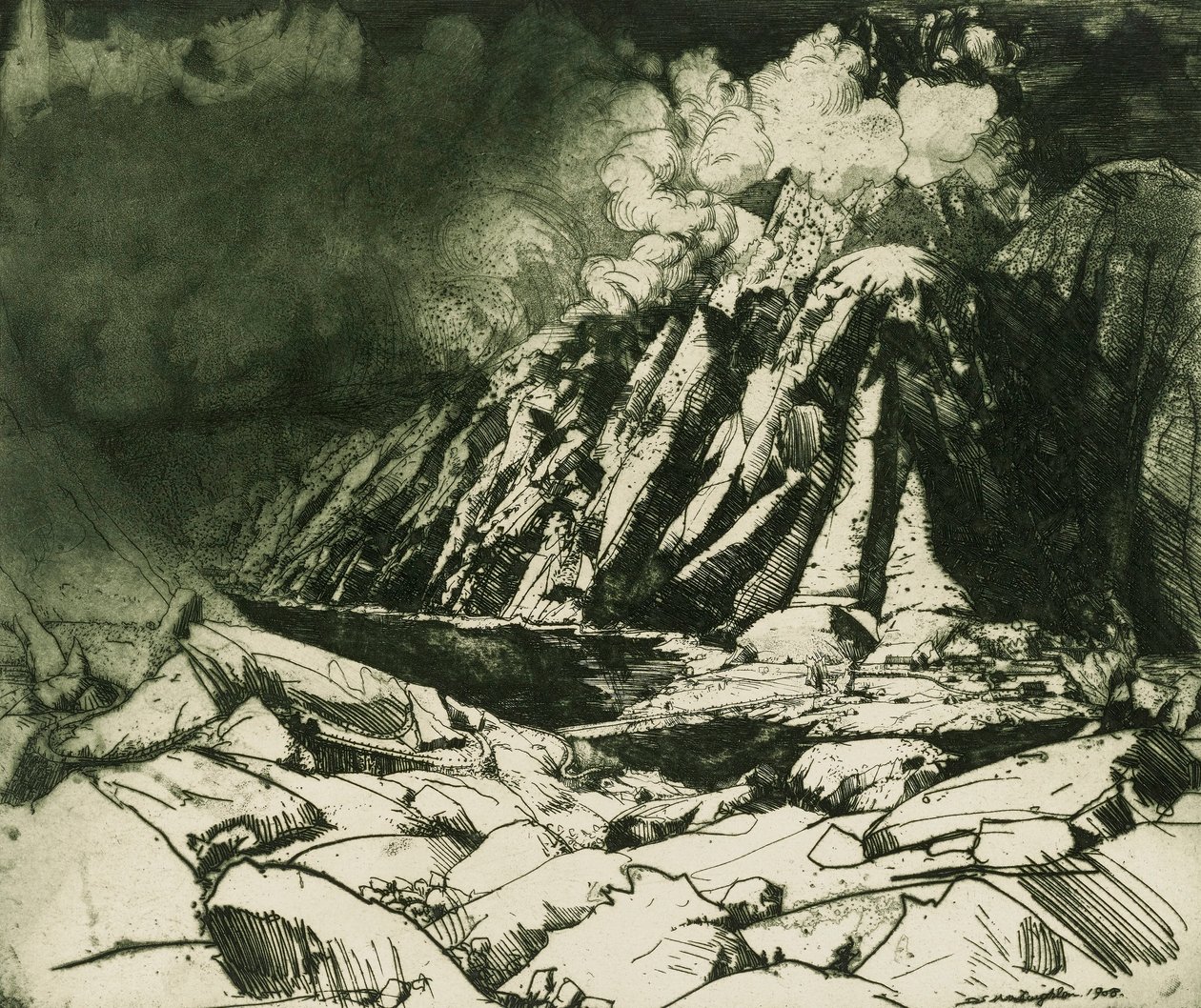 De Grimsel, door Donald Shaw MacLaughlan