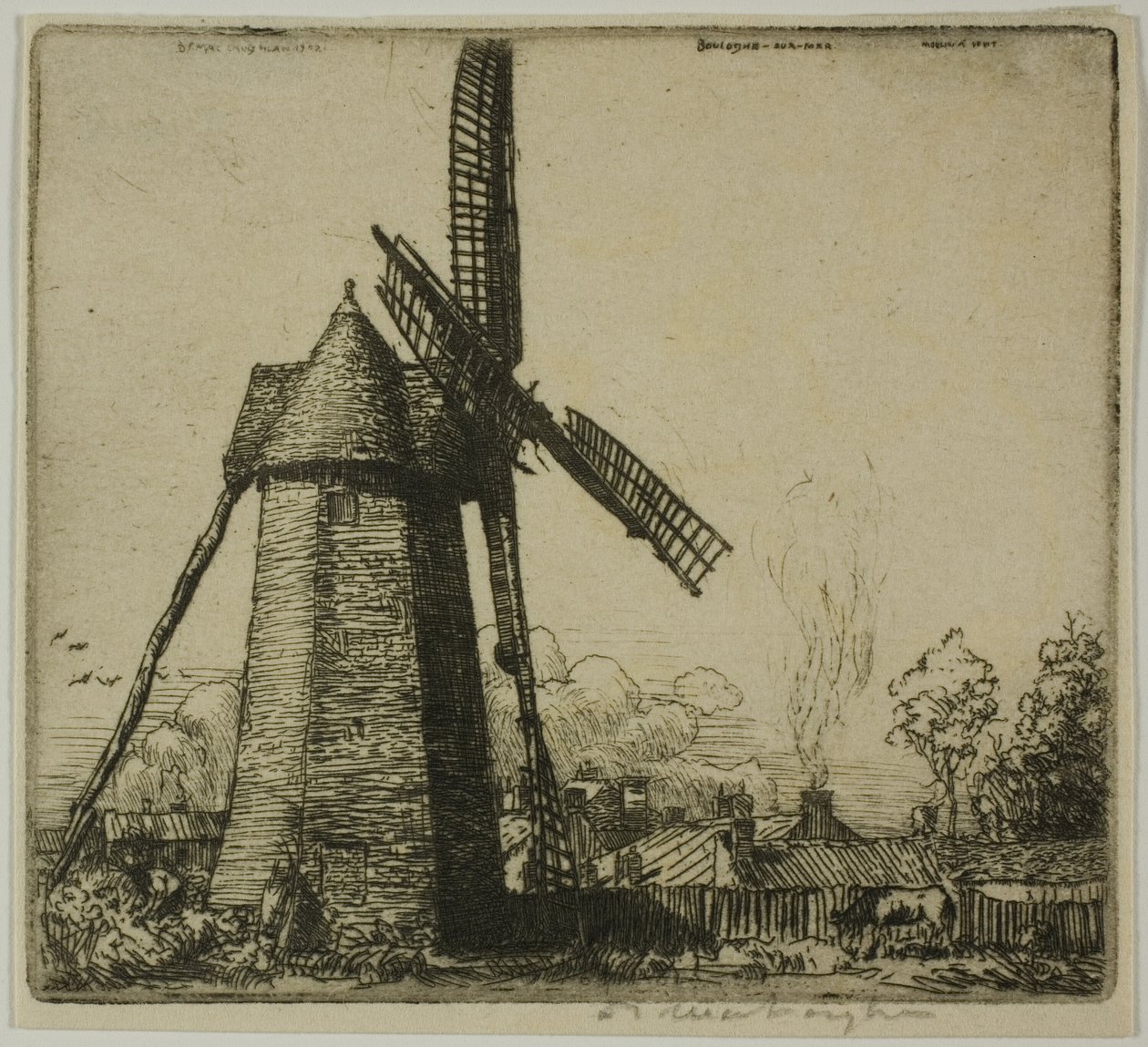 De Windmolen door Donald Shaw MacLaughlan