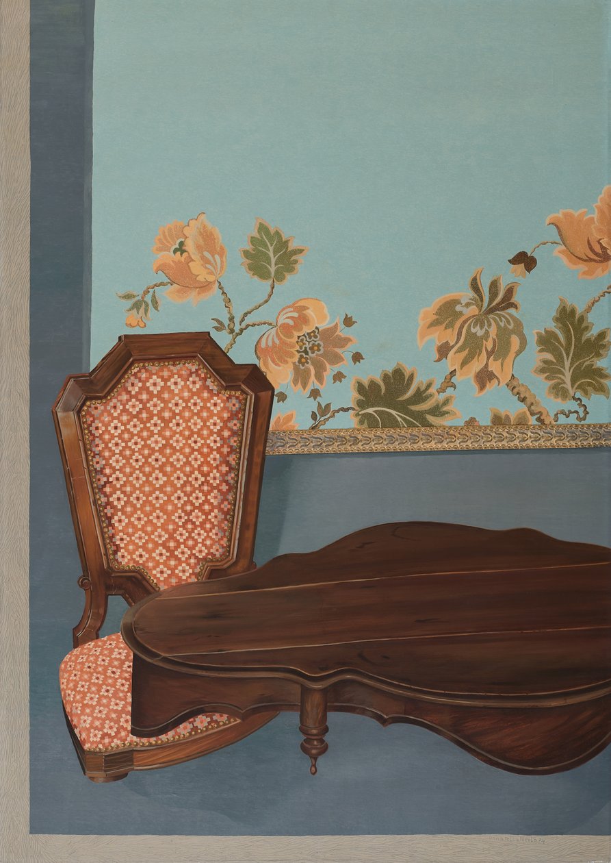 Interieur met meubels door Donatella Merlo