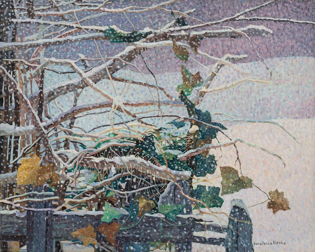 Sneeuw valt, c.1987 door Donatella Merlo