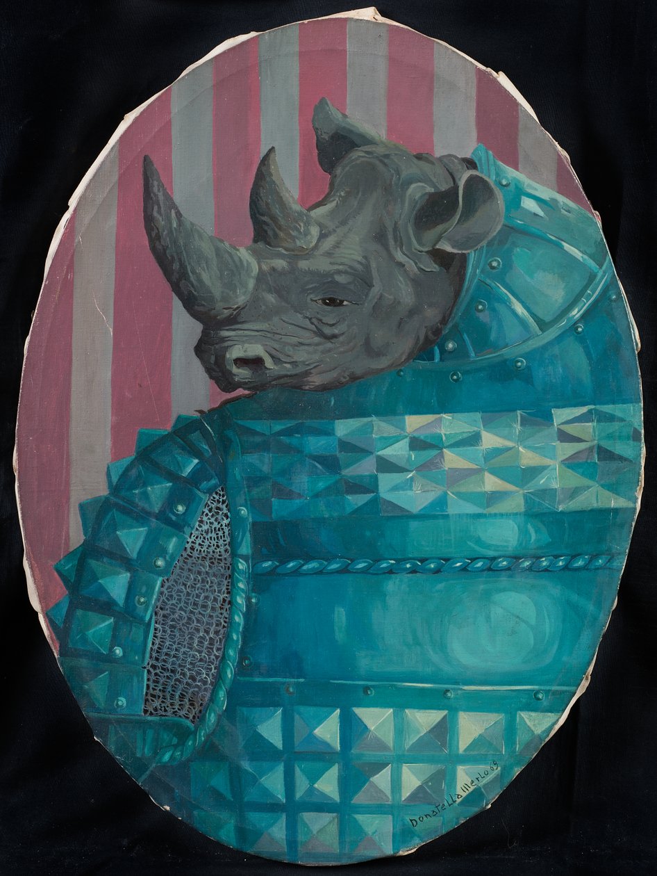 De neushoorn, Geïnspireerd door Dürer door Donatella Merlo