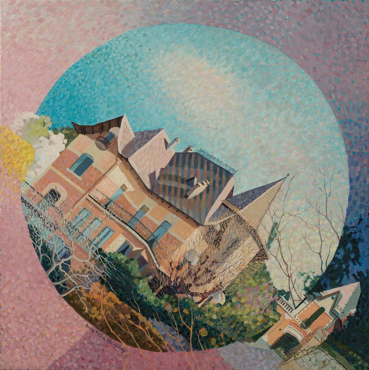 Villa in de heuvels door Donatella Merlo