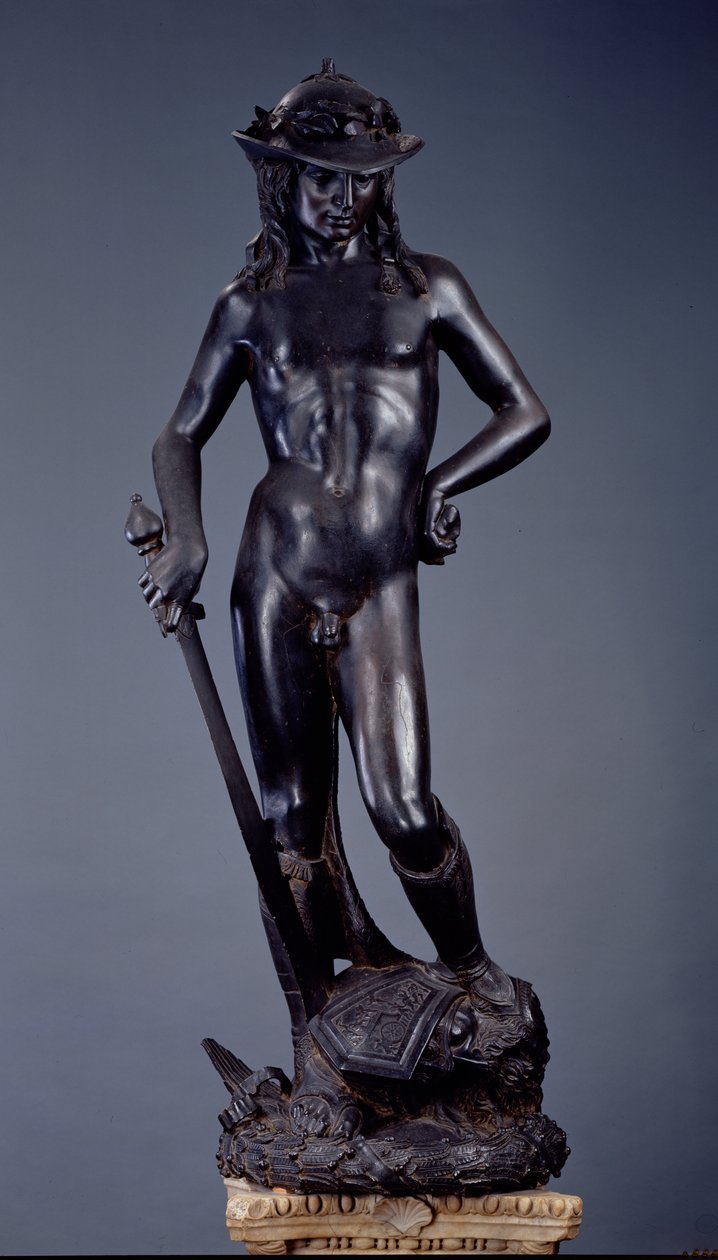 David, ca. 1440 door Donatello
