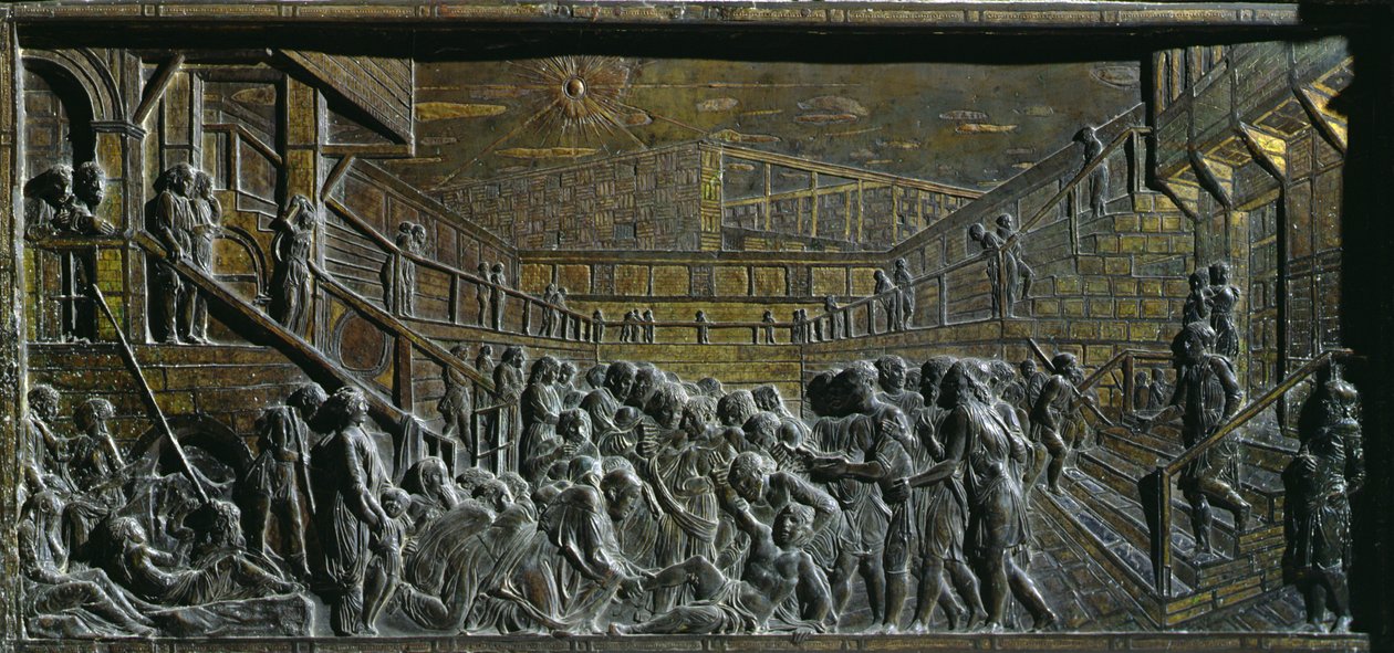 Hoofdaltaar (brons) door Donatello