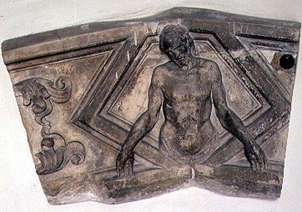 De dode Christus door Donatello