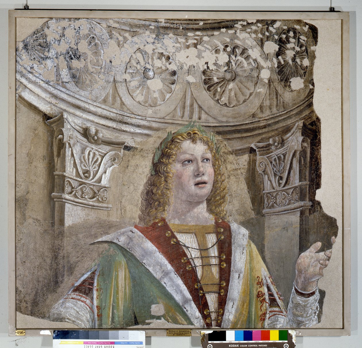 De zanger door Donato Bramante