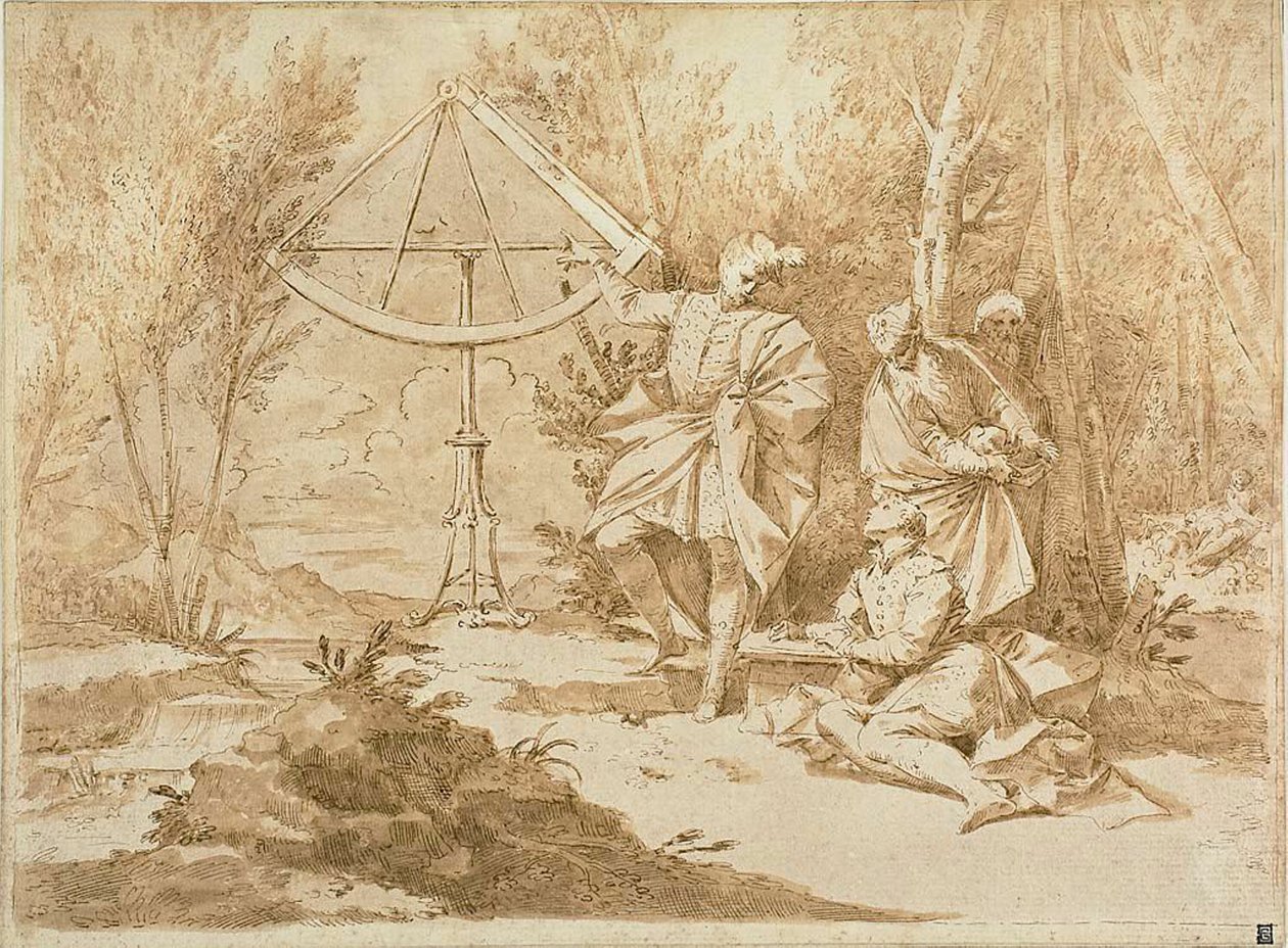 De Astronomen door Donato Creti
