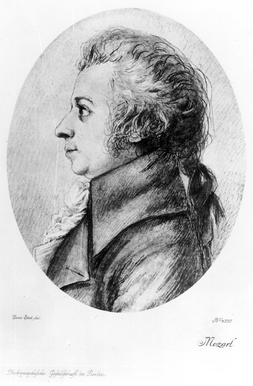 Wolfgang Amadeus Mozart door Doris Stock