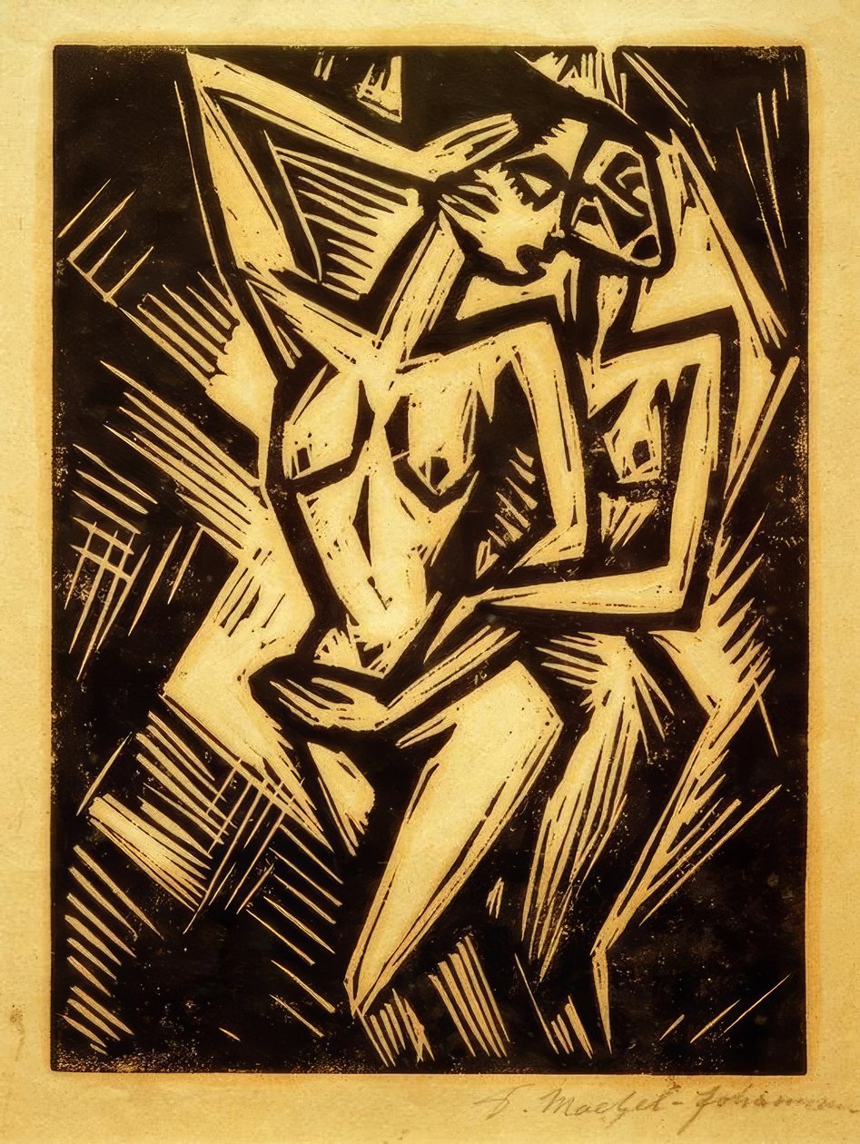Dansende door Dorothea Mätzel Johannsen