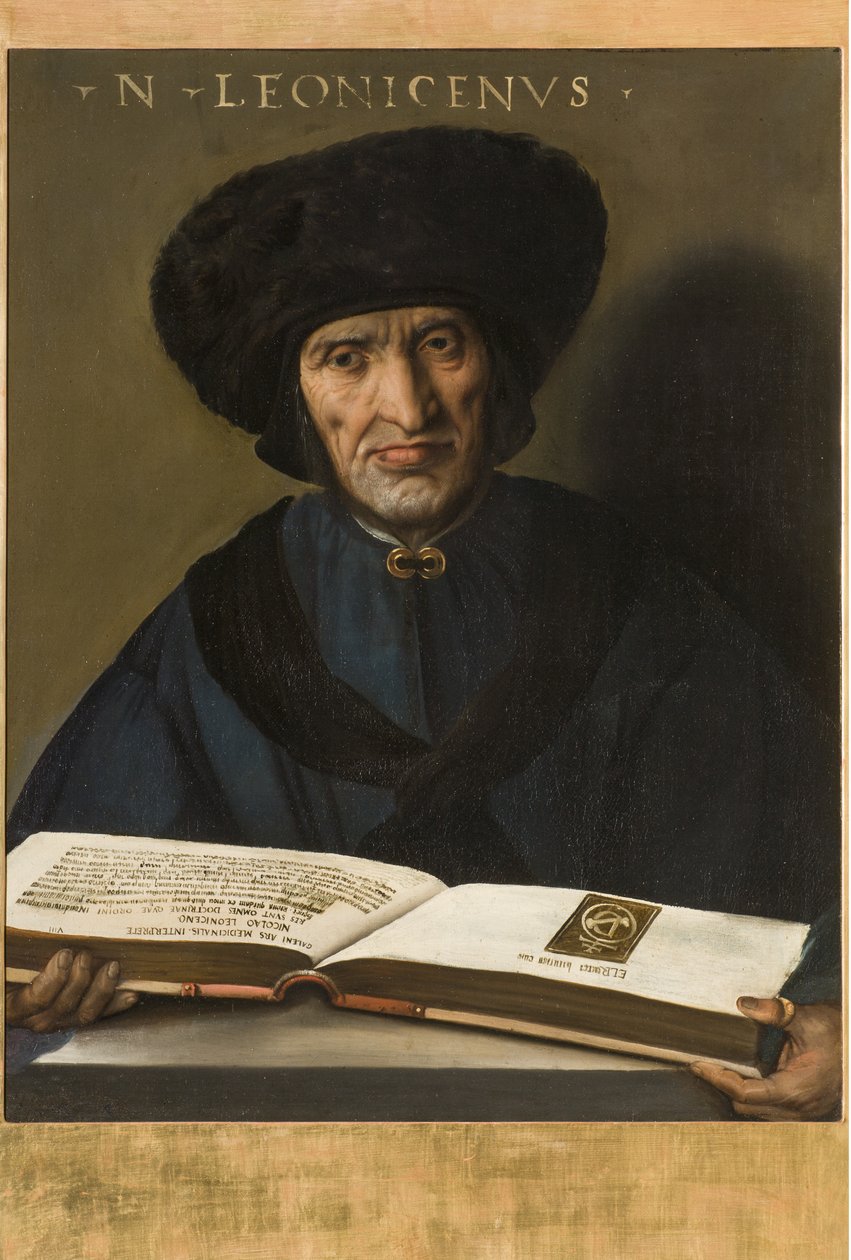 Niccolò Leoniceno door Dosso Dossi