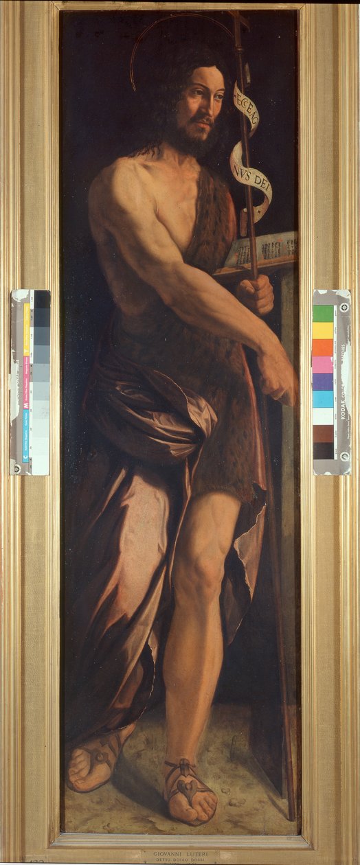Johannes de Doper door Dosso Dossi