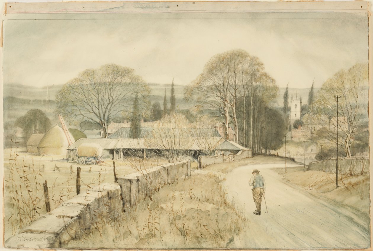 Islip, nabij Oxford door Douglas Sharpus Andrews