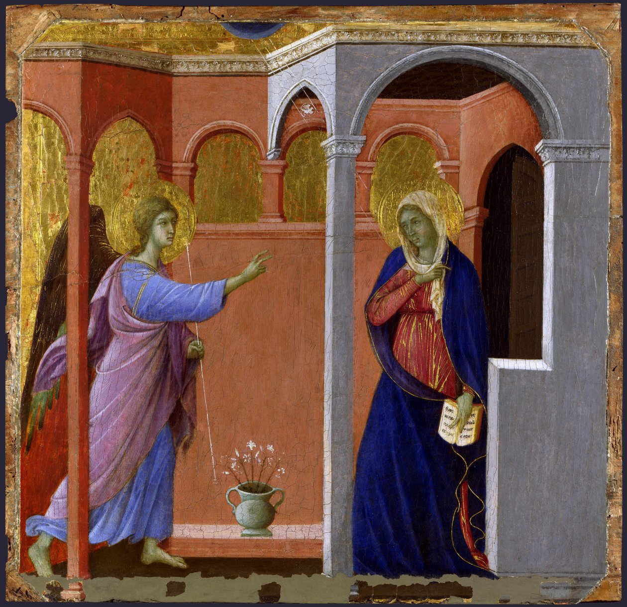 Aankondiging door Duccio di Buoninsegna