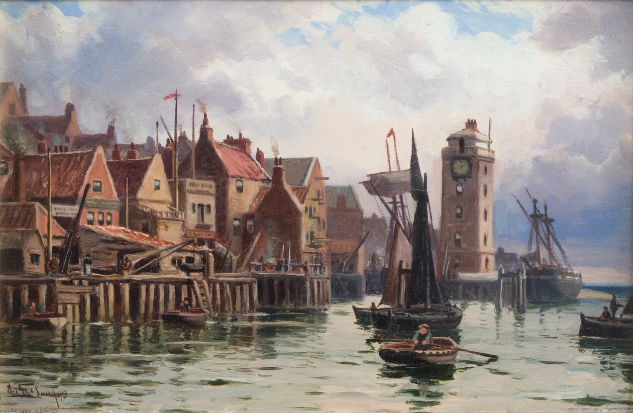 Een stukje oud Shields, 1898 door Duncan F. McLea