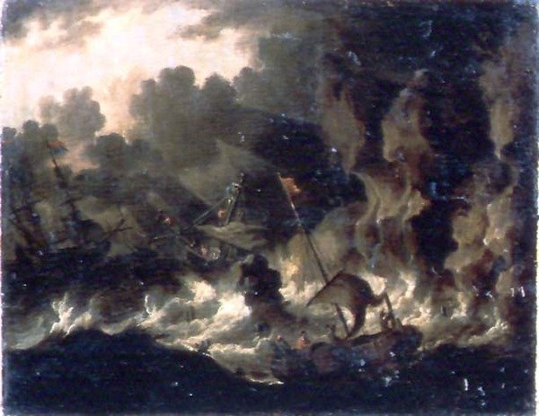 De zee door Dutch School
