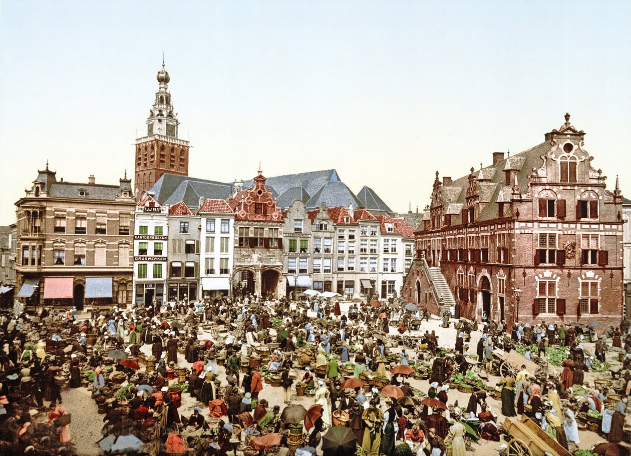 Grote Markt, Nijmegen, Nederland door Dutch Photographer