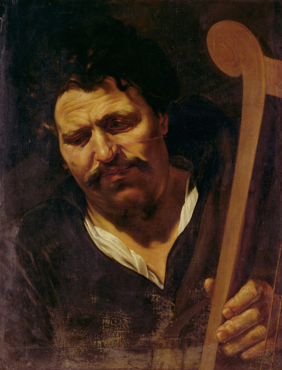 Koning David, ca. 1625 door Dutch School
